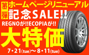[第二弾]ホームページリニューアル記念大特価セール開催!![REGNO・EX20]
