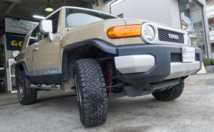 FJクルーザーにおすすめ！BFグッドリッチのALL-Terrain T/A KO2とTRD ビードロックスタイルを装着しました[285/75R16]