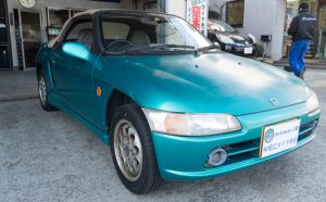 ホンダビートにおすすめ！ファルケンZIEXを装着しました[(F)155/65R13 (R)165/60R14]