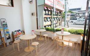 待合スペースを改装しました