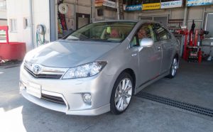 トヨタSAI（サイ）におすすめ！ヨコハマタイヤのADVAN dB V551を装着しました[215/45R18]