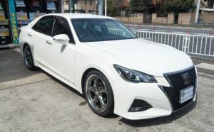 クラウンアスリート2000ターボにマックストレック FORTIS T5とWORKのVS KFを装着しました[245/35R20]