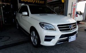 メルセデス・ベンツMクラスにおすすめ！ブリヂストンのALENZA001を装着しました[265/45R20]