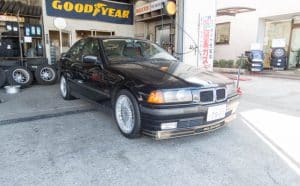 BMWアルピナB3におすすめ！ミシュランパイロットスポーツ４を装着しました[(F)225/45ZR17(R)245/ZR4017]