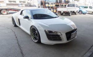 アウディR8におすすめ！コンチネンタルスポーツコンタクト6を装着しました[(F)245/30ZR20 (R)325/25ZR20]