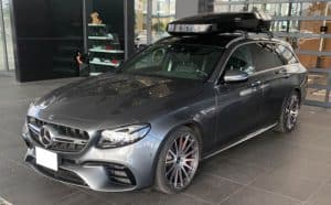メルセデスAMG E63S 4MATIC+におすすめ！コンチバイクングコンタクト7とカールソン1/14 RSFを装着しました[255/35R20]