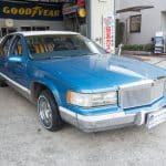 キャデラック ブロアムにトラベルスターのUN 106を装着しました［175/70R14］