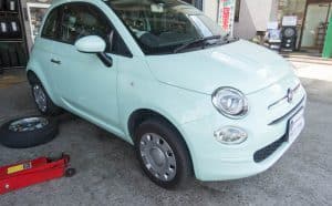 フィアット500におすすめ！クリムソンのディーンミニとネクセンのNblue HD plusを装着しました[175/65R14］