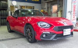 アバルト124スパイダーにおすすめ！ ヨコハマのアイスガード6を装着しました。[205/45R17]