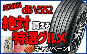 [お値打ち価格]ADVAN dB V552特選グルメキャンペーン[プレミアムタイヤ]